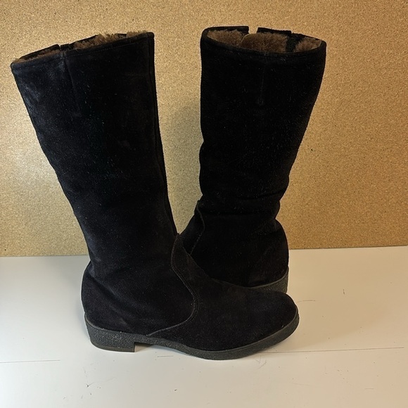 Moorland waterproof ladies, high boots, size 6 - Picture 2 of 8